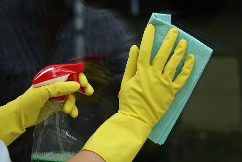 Gutter cleaning for a residential property in Ilford