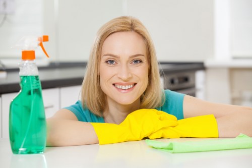 Final cleaning of a property after building work in Ilford
