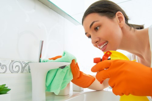 Detailed kitchen and bathroom cleaning for a new home in Ilford