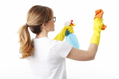Ilford Carpet Cleaning team working safely and professionally