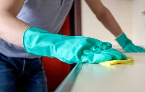 Local domestic cleaner working in an Ilford residential home
