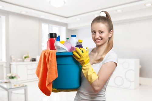 Cleaning a flat in Ilford as part of a one off cleaning appointment